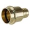 Apollo 1 in. Brass PEX Barb x 1 in. Press Adapter APXPR11 - alternate 3